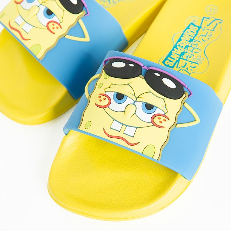 Cool Club, Klapki chłopięce, żółte, SpongeBob - smyk.com
