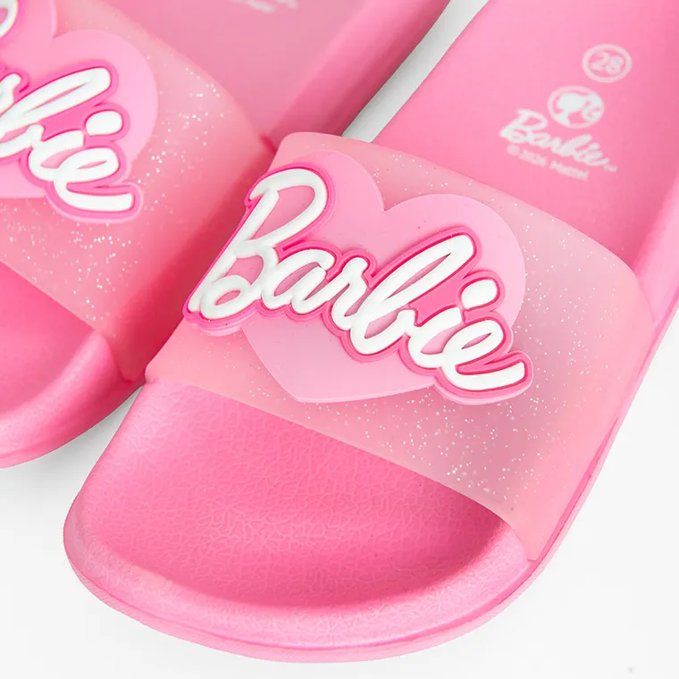 Cool Club, Klapki dziewczęce, różowe, Barbie