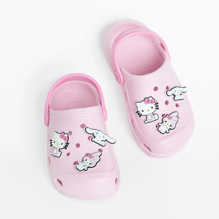 Cool Club, Klapki dziewczęce, różowe, Hello Kitty and Friends