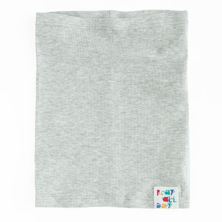 Cool Club, Komin chłopięcy, prążkowany, szary