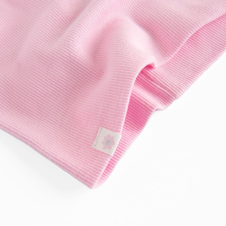 Cool Club, Komin dziewczęcy, prążkowany, różowy