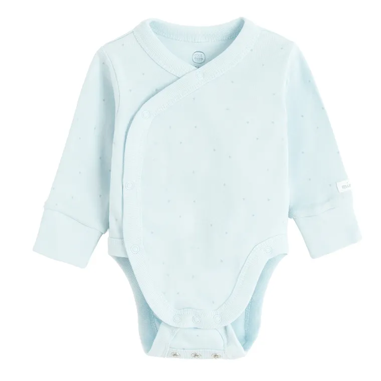Cool Club, Komplet chłopięcy, Body z długim rękawem, Półśpiochy, niebieski