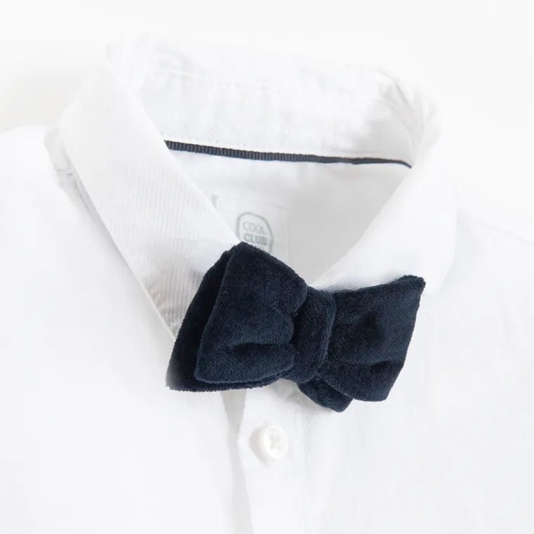 Cool Club, Komplet chłopięcy, Koszula z długim rękawem, Mucha, regular, mix