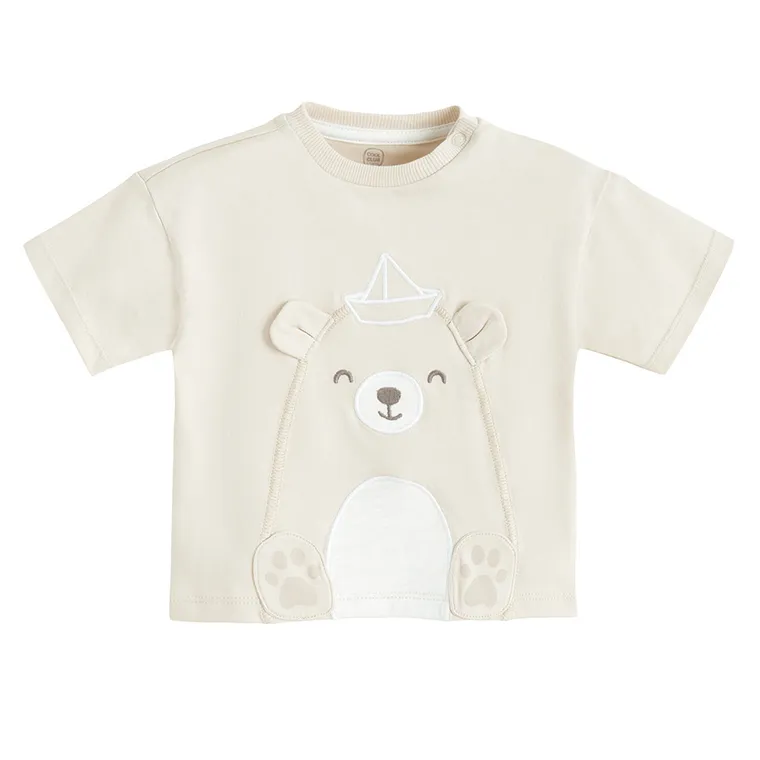 Cool Club, Komplet chłopięcy, T-shirt, Szorty, bloomersy, mix