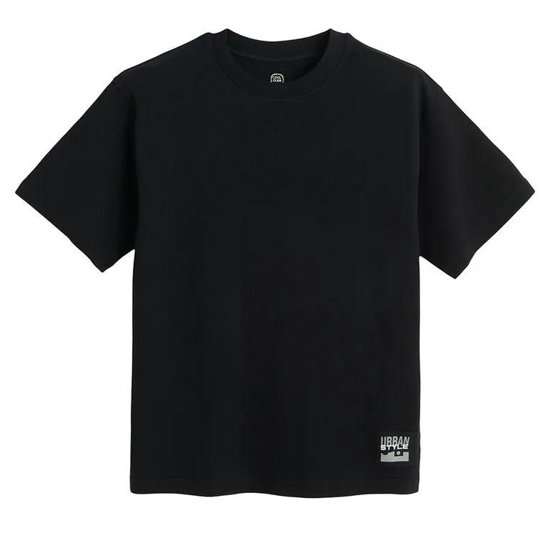 Cool Club, Komplet chłopięcy, T-shirt, Szorty, czarny