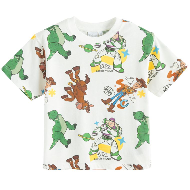 Cool Club, Komplet chłopięcy, T-shirt, Szorty, mix, Toy Story