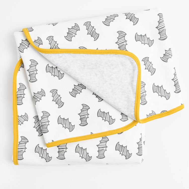 Cool Club, Komplet dziecięcy, Body z krótkim rękawem, Śpiochy, Półśpiochy, Czapka, Śliniak, Koc, mix, Batman