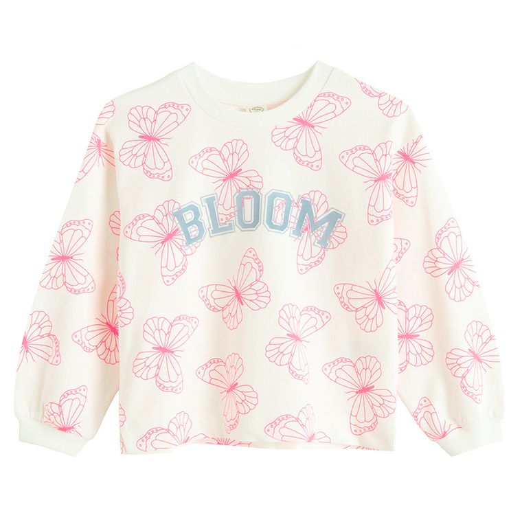 Cool Club, Komplet dziewczęcy, Bluza, Legginsy, flare, prążkowane, mix