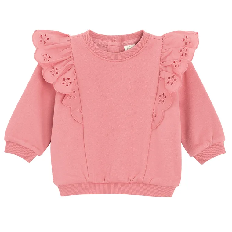 Cool Club, Komplet dziewczęcy, Bluza, Legginsy, ocieplany, różowy