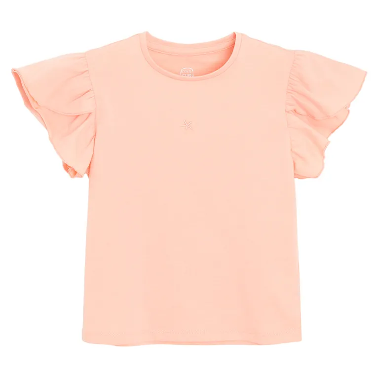 Cool Club, Komplet dziewczęcy, Bluzka z krótkim rękawem, Spodnie materiałowe, wide, mix