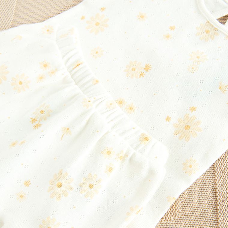 Cool Club, Komplet dziewczęcy, Bluzka z krótkim rękawem, Szorty, biały