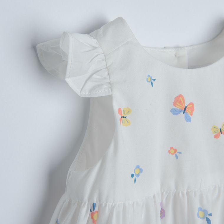 Cool Club, Komplet dziewczęcy, Body sukienka z krótkim rękawem, Opaska, ecru