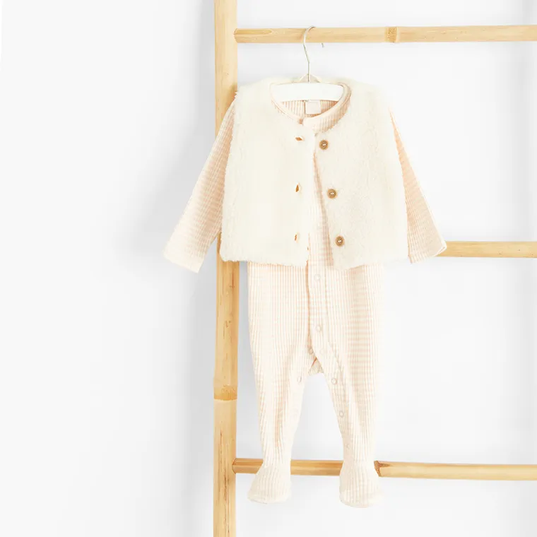 Cool Club, Komplet dziewczęcy, Pajac, Kamizelka, mix