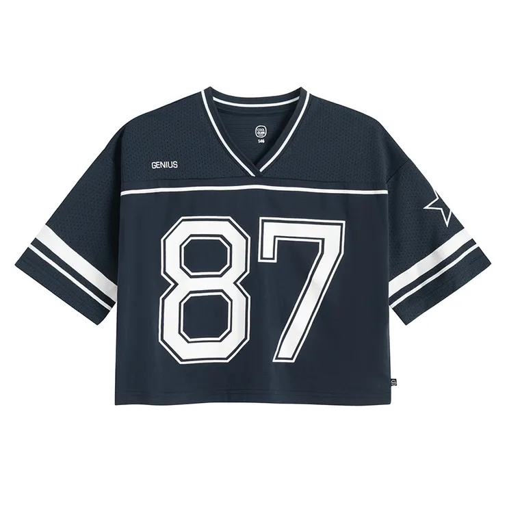 Cool Club, Komplet dziewczęcy, T-shirt, crop top, Szorty, mix