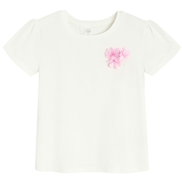 Cool Club, Komplet dziewczęcy, T-shirt dziewczęcy, Spódnica, mix