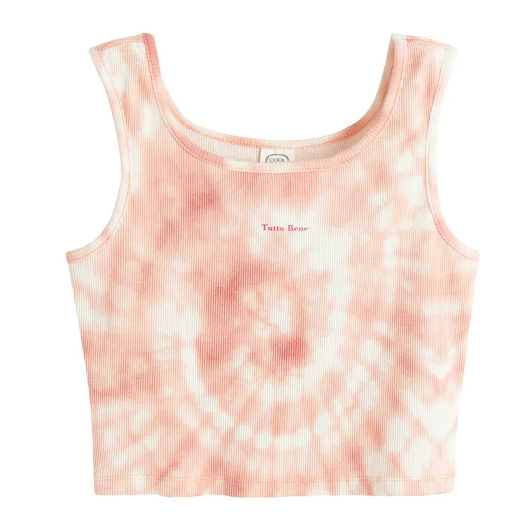 Cool Club, Komplet dziewczęcy, Top, prążkowany, Spodnie materiałowe, mix