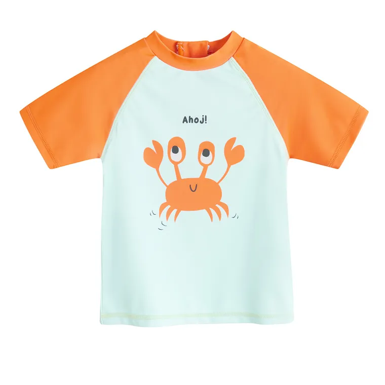 Cool Club, Komplet kąpielowy chłopięcy, Czapka safari, UV 50, mix