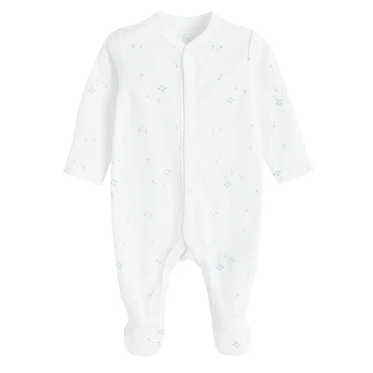 Cool Club, Komplet niemowlęcy 6-częściowy z torbą, biało-niebieski