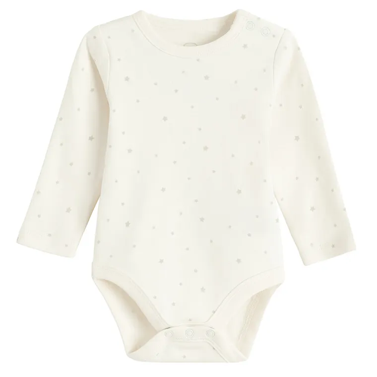 Cool Club, Komplet niemowlęcy, Śpiochy welurowe, Body z długim rękawem, mix