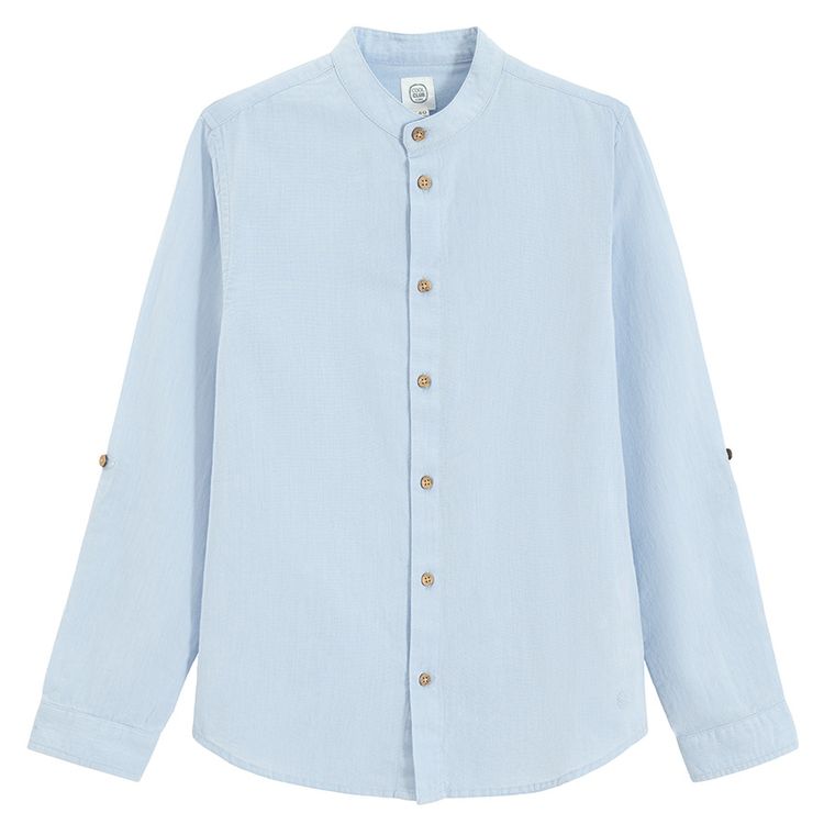 Cool Club, Koszula chłopięca z długim rękawem, niebieska