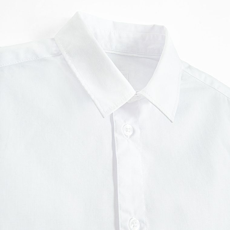 Cool Club, Koszula chłopięca z krótkim rękawem, biała, PROJEKT