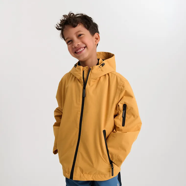 Cool Club, Kurtka chłopięca z kapturem, żółta