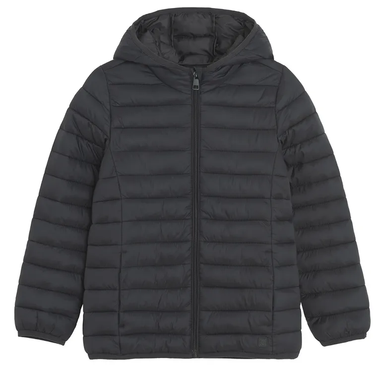 Cool Club, Kurtka dziewczęca z kapturem, czarna