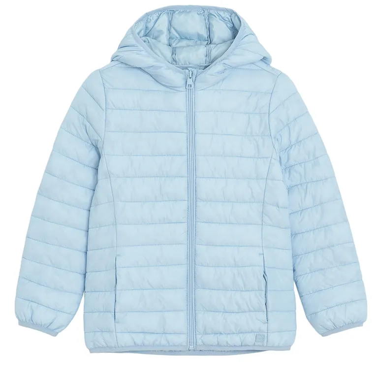 Cool Club, Kurtka dziewczęca z kapturem, niebieska