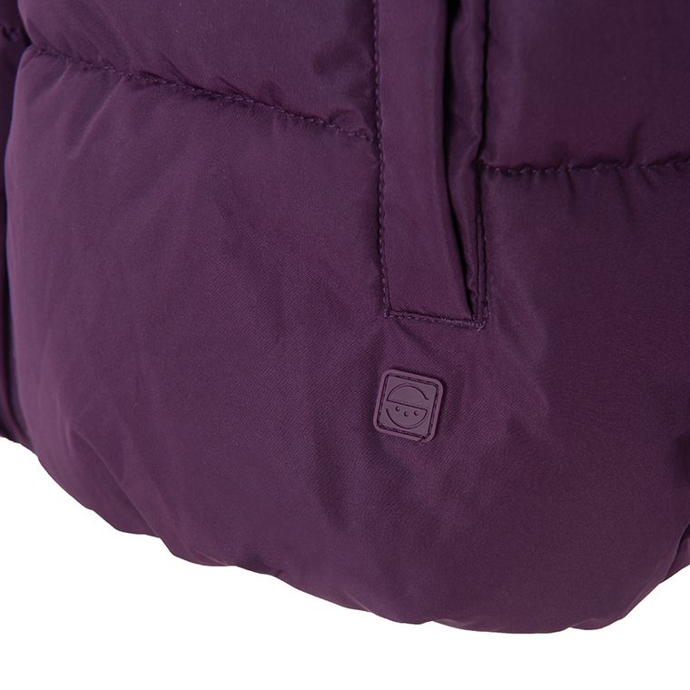 Cool Club, Kurtka dziewczęca z kapturem, ocieplana, fioletowa