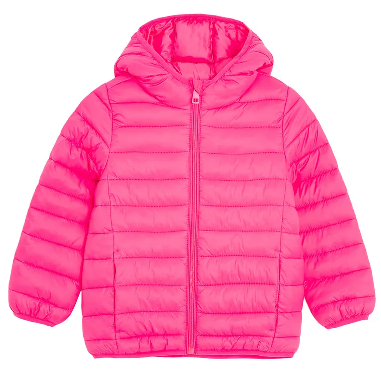 Cool Club, Kurtka dziewczęca z kapturem, różowa