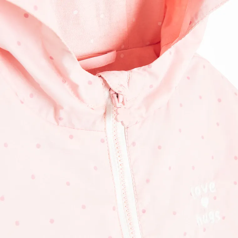 Cool Club, Kurtka dziewczęca z kapturem, różowa