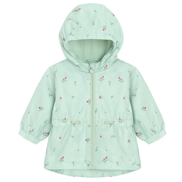 Cool Club, Kurtka dziewczęca z kapturem, zielona