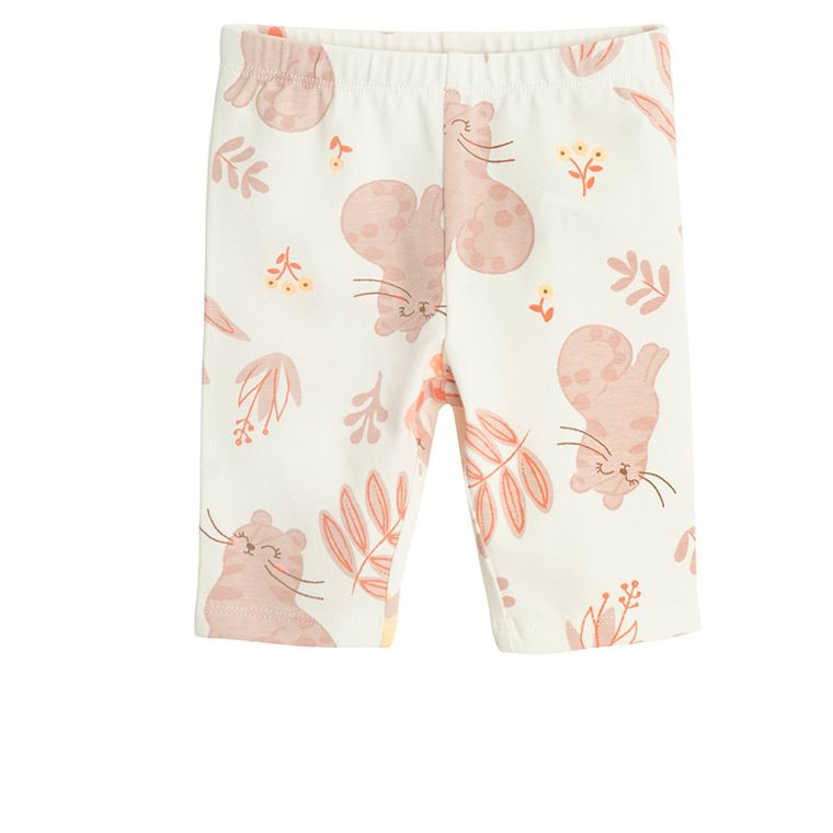 Cool Club, Legginsy dziewczęce 3/4, mix, zestaw, 3 szt.