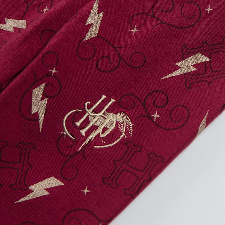 Cool Club, Legginsy dziewczęce, bordowe, Harry Potter