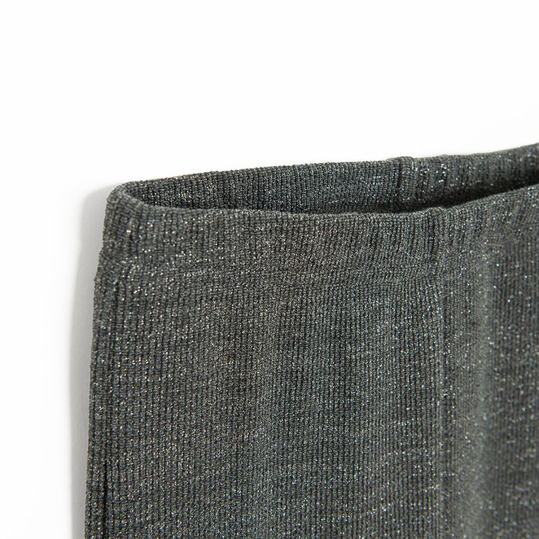 Cool Club, Legginsy dziewczęce, dzwony, srebrne