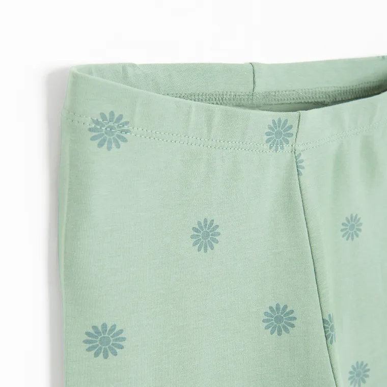 Cool Club, Legginsy dziewczęce, flare, zielone