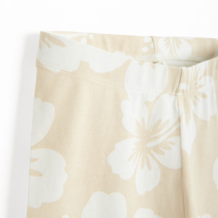 Cool Club, Legginsy dziewczęce, kolarki, beżowe