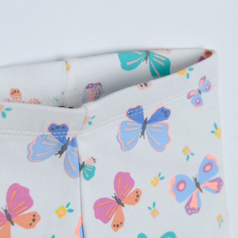 Cool Club, Legginsy dziewczęce, kolarki, ecru