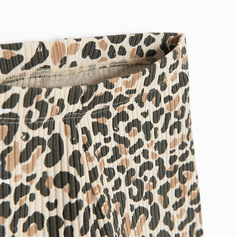 Cool Club, Legginsy dziewczęce, kolarki, prążkowane, mix