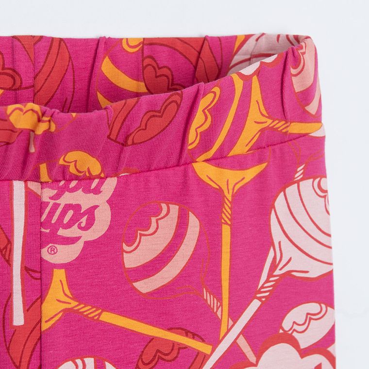 Cool Club, Legginsy dziewczęce, różowe, Chupa Chups