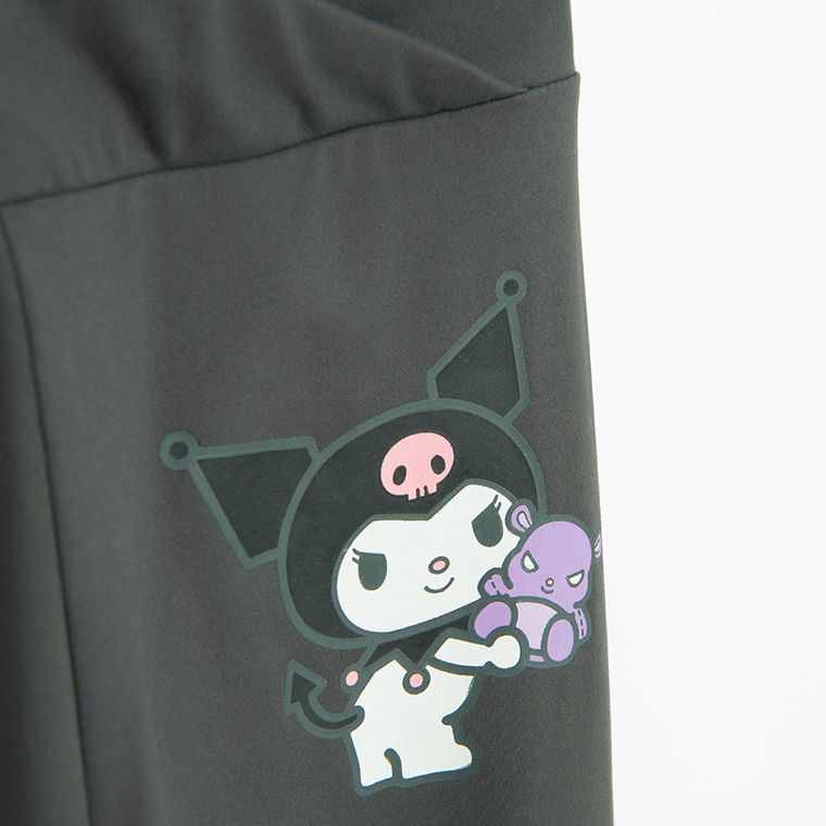 Cool Club, Legginsy dziewczęce, szare, Kuromi