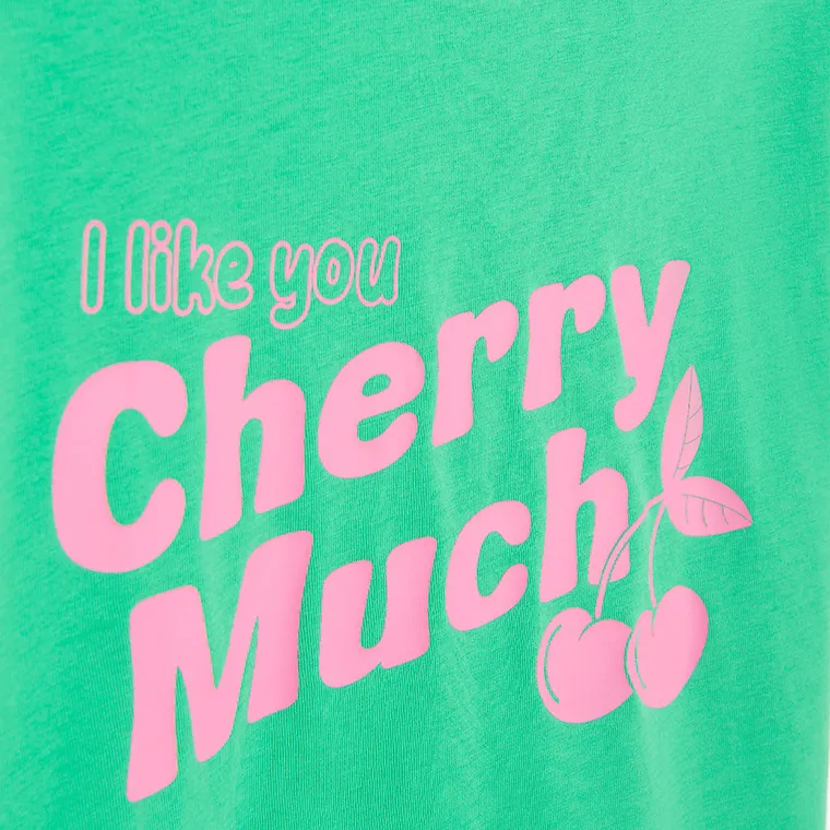 Cool Club, Luźny t-shirt dziewczęcy, zielony