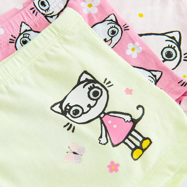 Cool Club, Majtki bokserki dziewczęce, mix, Kicia Kocia, zestaw, 3 szt.