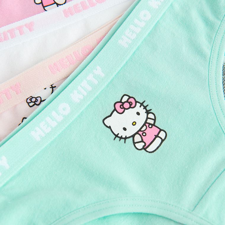 Cool Club, Majtki figi dziewczęce, mix, Hello Kitty, zestaw, 5 szt.