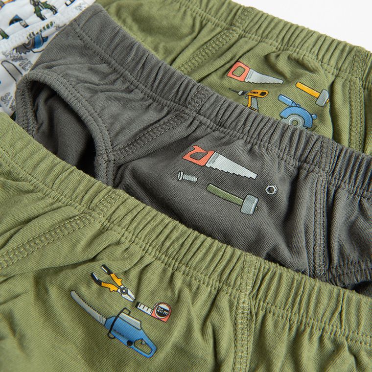 Cool Club, Majtki slipki chłopięce, mix, zestaw, 5 szt.