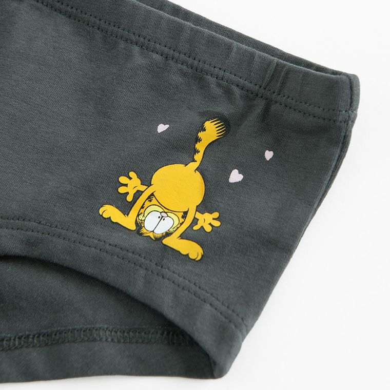 Cool Club, Majtki szorty dziewczęce, mix, Garfield, zestaw, 3 szt.