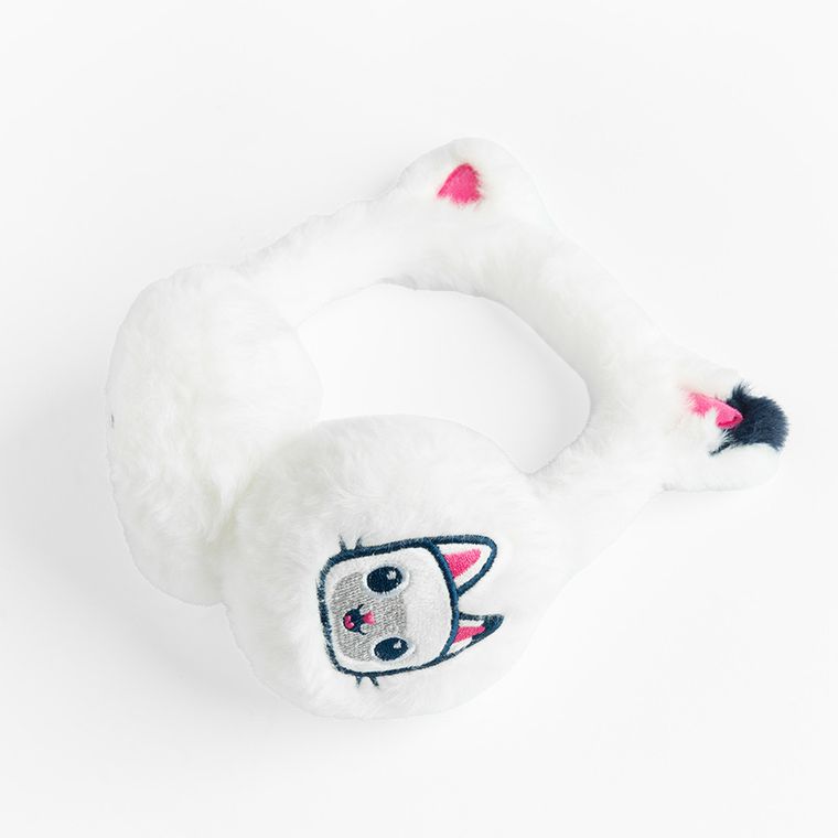 Cool Club, Nauszniki dziewczęce, białe, Koci Domek Gabi