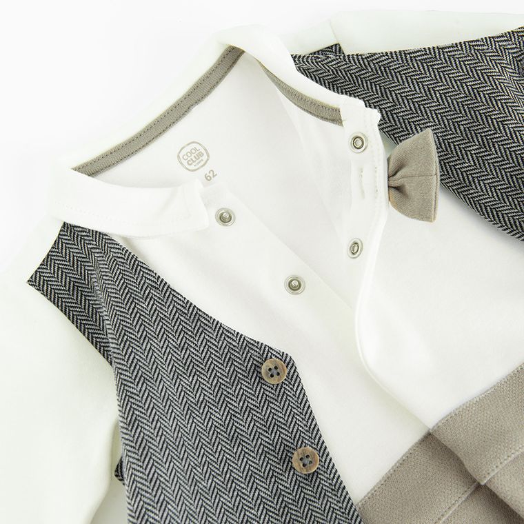 Cool Club, Pajac chłopięcy, beżowy