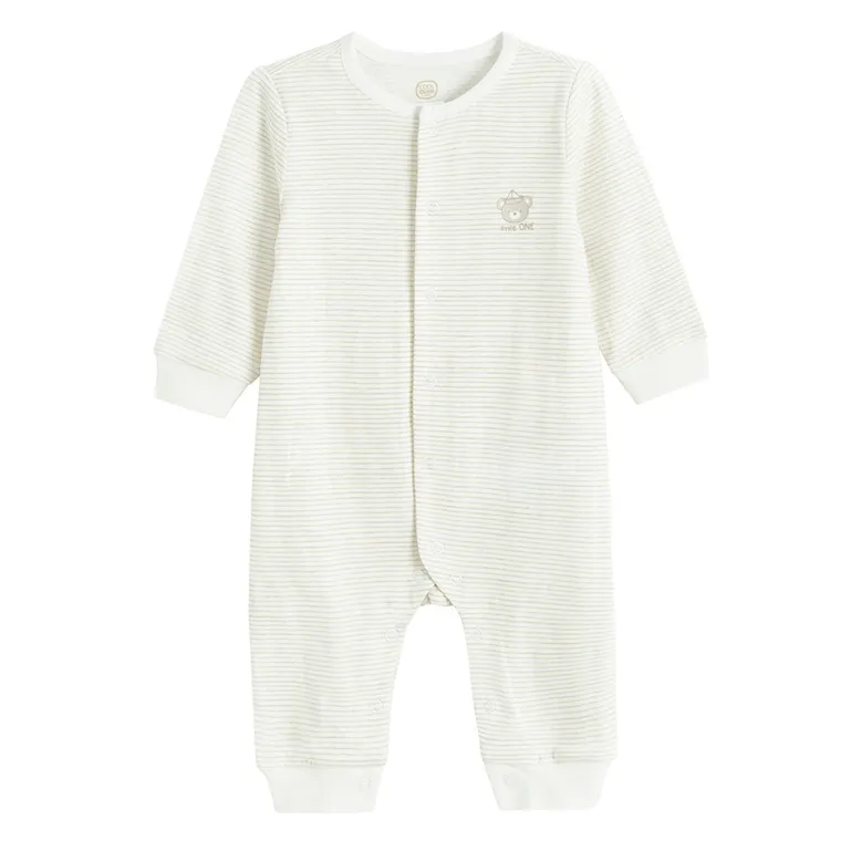 Cool Club, Pajac chłopięcy, biały, zestaw, 2 szt.