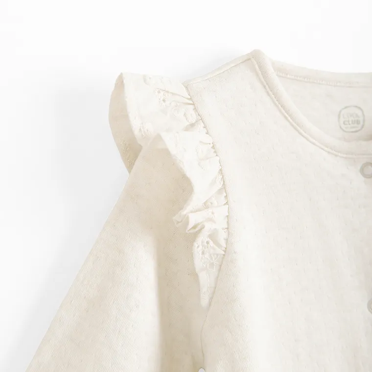 Cool Club, Pajac dziewczęcy, beżowy